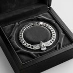 The Soaring Eagle Silver Bracelet By Kalaa Silver