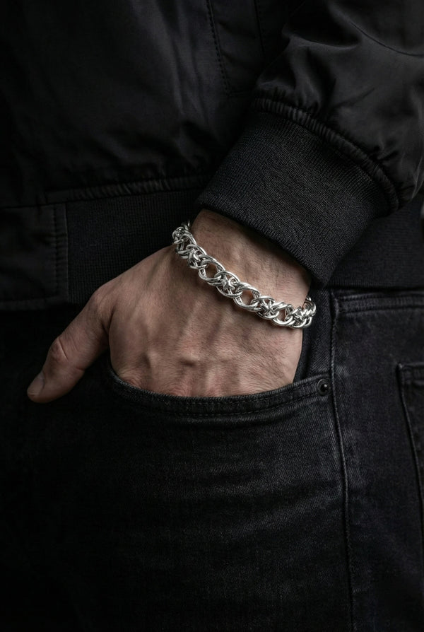 Bold Men’s Silver bracelet