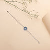 Evil eye bracelet in 92.5 silver
