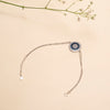 Evil eye bracelet in 92.5 silver