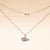 925 Sterling Silver Evil Eye Pendant With Chain With Zircon