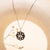 Evil eye pendant - Black
